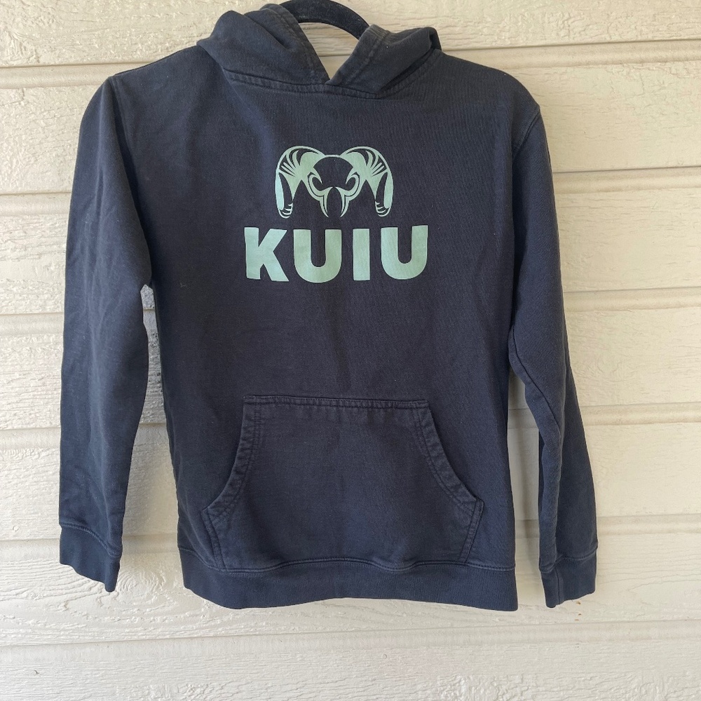 KUIU Logo Hoodie Youth L Hunting Outdoor Sweatshirt